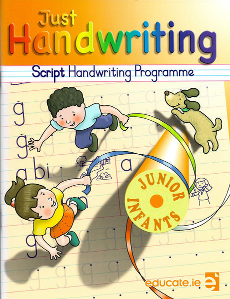 Just Handwriting - Junior Infants - Script Style by Educate.ie on Schoolbooks.ie