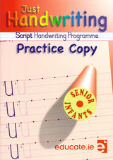 Just Handwriting - Senior Infants - Script Style by Educate.ie on Schoolbooks.ie