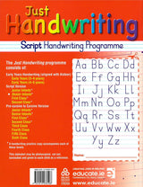 Just Handwriting - Senior Infants - Script Style by Educate.ie on Schoolbooks.ie