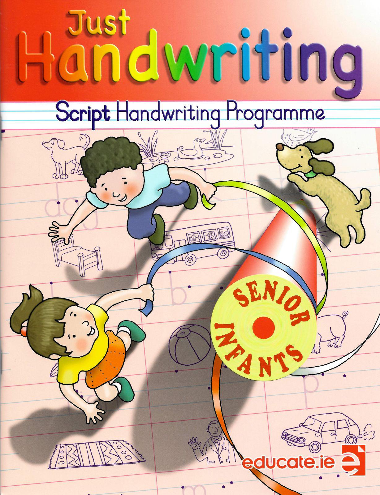 Just Handwriting - Senior Infants - Script Style – Schoolbooks.ie