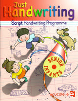 Just Handwriting - Senior Infants - Script Style by Educate.ie on Schoolbooks.ie