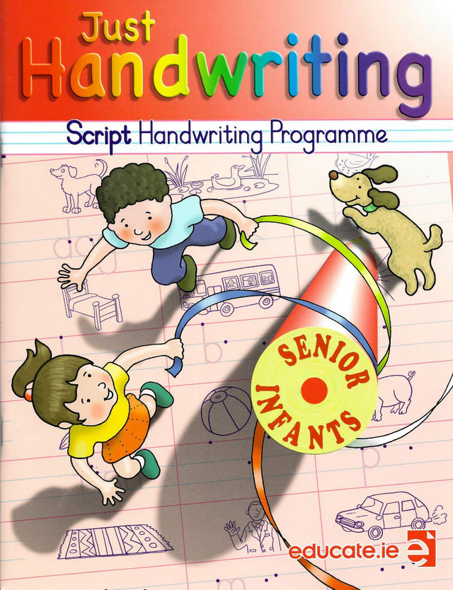 Just Handwriting - Senior Infants - Script Style by Educate.ie on Schoolbooks.ie