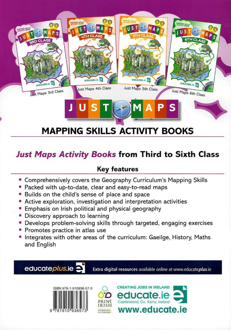 Just Maps 3rd Class by Educate.ie on Schoolbooks.ie
