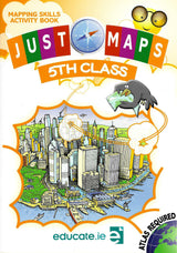 Just Maps 5th Class by Educate.ie on Schoolbooks.ie