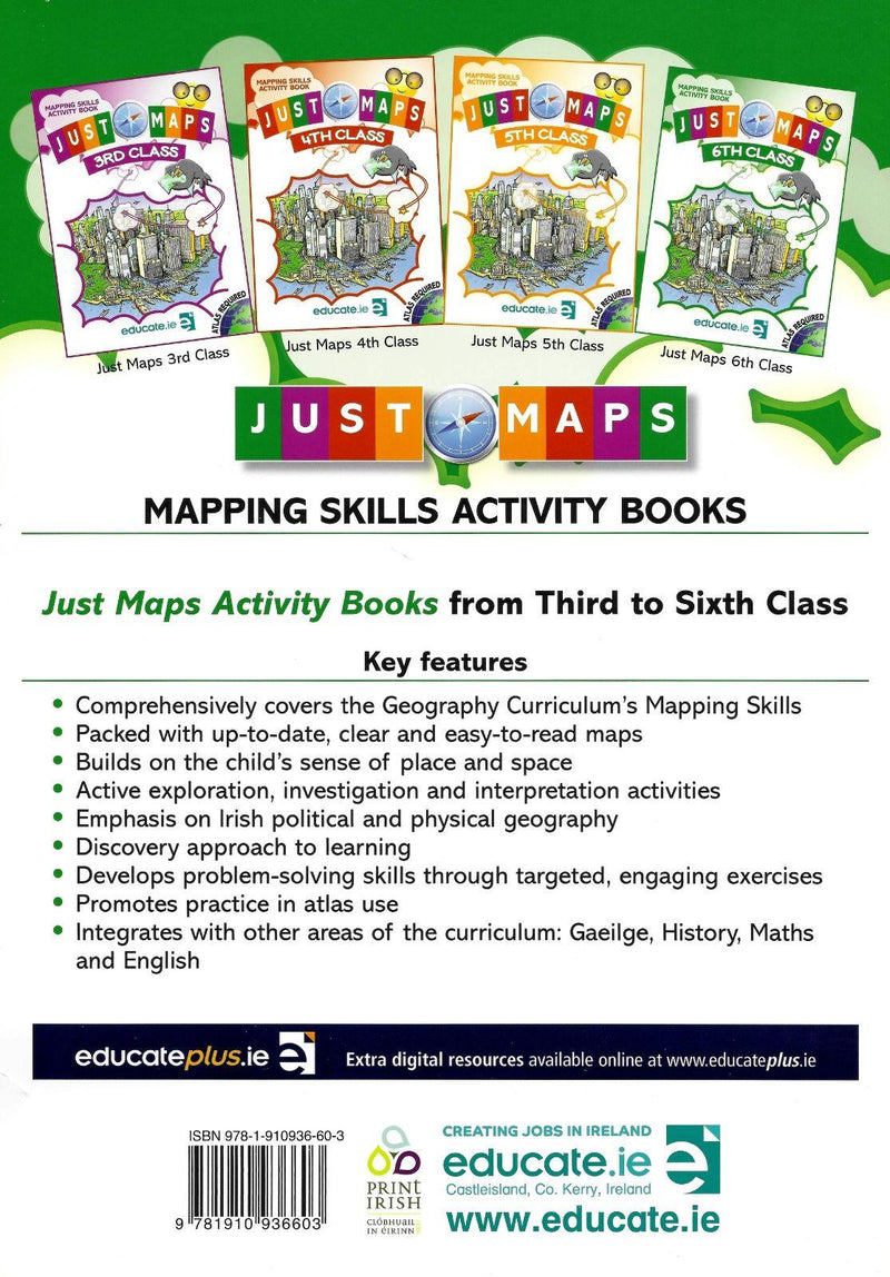Just Maps 6th Class by Educate.ie on Schoolbooks.ie