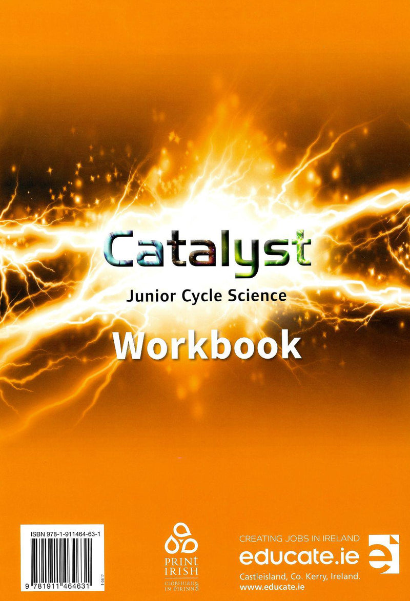Catalyst - Junior Cycle Science Workbook by Educate.ie on Schoolbooks.ie