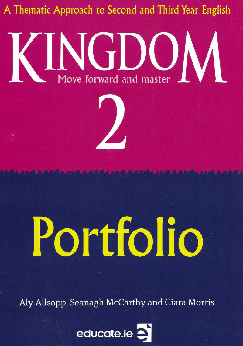 Kingdom 2 - Portfolio Book Only by Educate.ie on Schoolbooks.ie