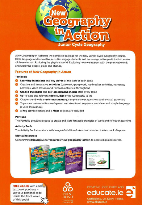 New Geography in Action - Combined Portfolio & Activity Book Only by Educate.ie on Schoolbooks.ie