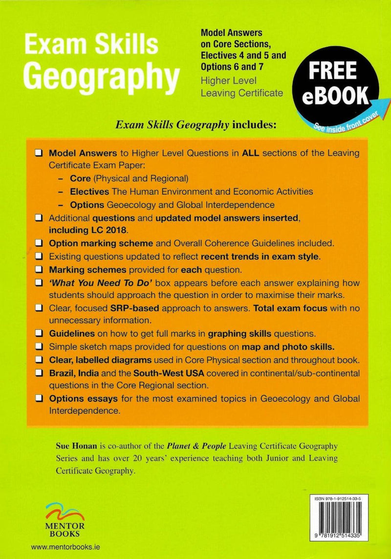 Exam Skills Geography - 4th / Old Edition (2019) by Mentor Books on Schoolbooks.ie