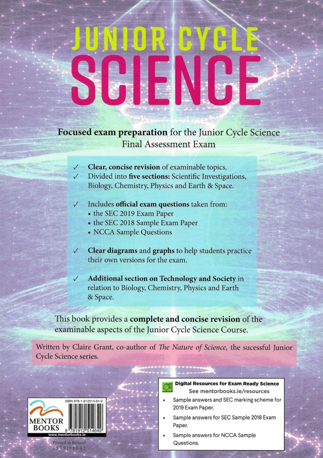 ■ Junior Cycle Science - Exam Ready - 1st / Old Edition (2020) by Mentor Books on Schoolbooks.ie