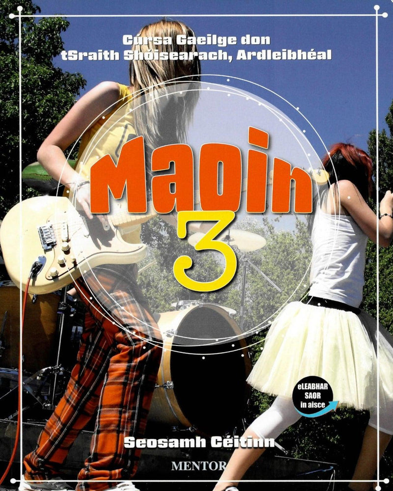 Maoin 3 - Textbook & Mo Phunann / Portfolio Book - Set by Mentor Books on Schoolbooks.ie