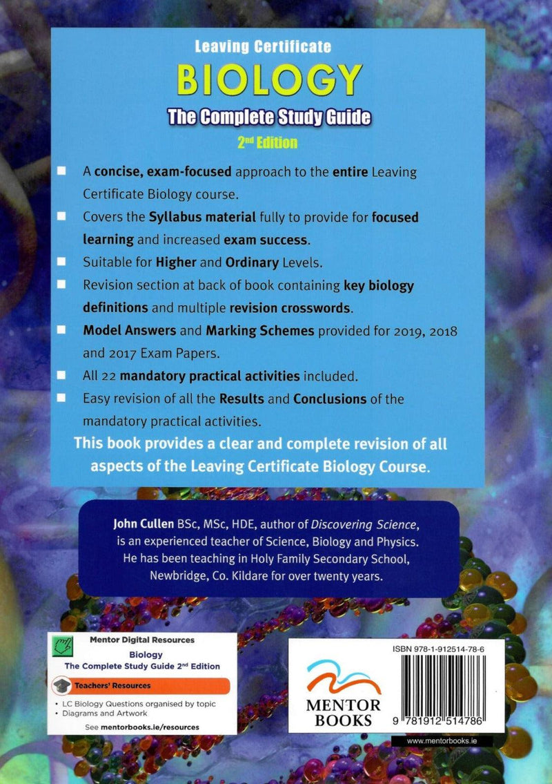 Biology - The Complete Study Guide - 2nd Edition by Mentor Books on Schoolbooks.ie