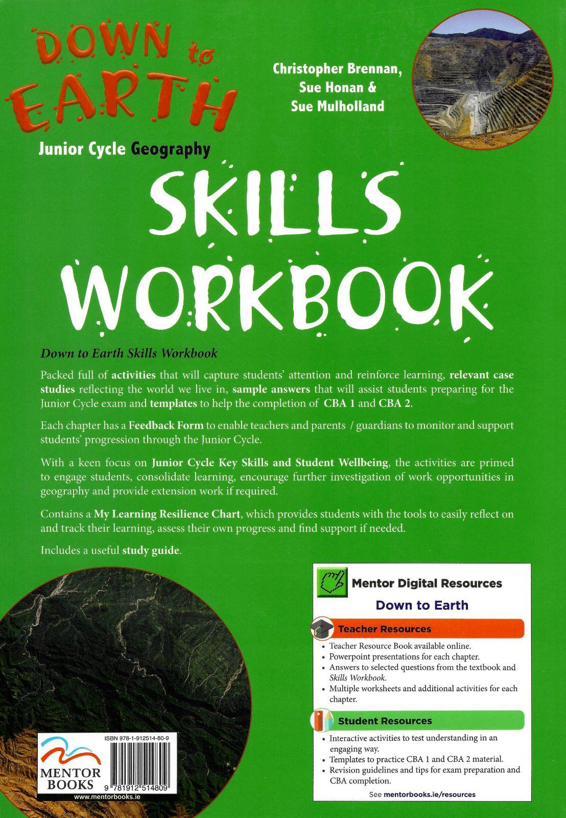 Down to Earth - Skills Book Only by Mentor Books on Schoolbooks.ie