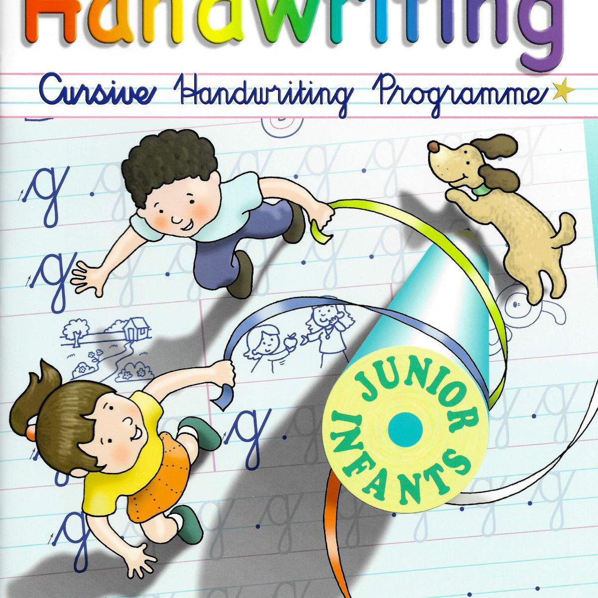 Just Handwriting - Junior Infants - Cursive + Practice Copy ...