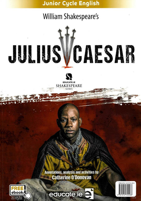 Julius Caesar Play Text & Portfolio Book by Educate.ie on Schoolbooks.ie