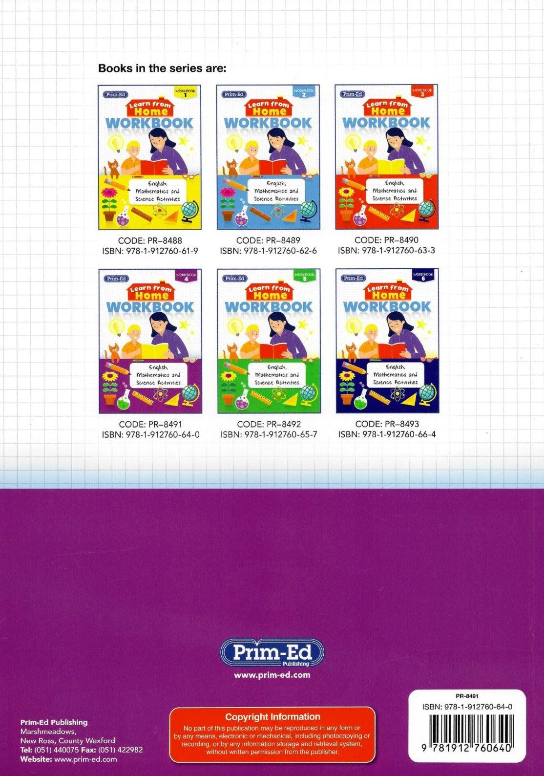 Learn from Home Workbook - 4th Class by Prim-Ed Publishing on Schoolbooks.ie