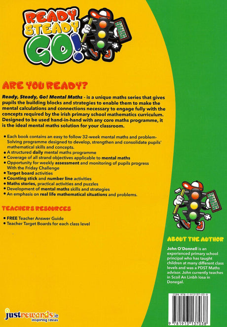 Ready Steady Go! Mental Maths - 1st Class by Just Rewards on Schoolbooks.ie