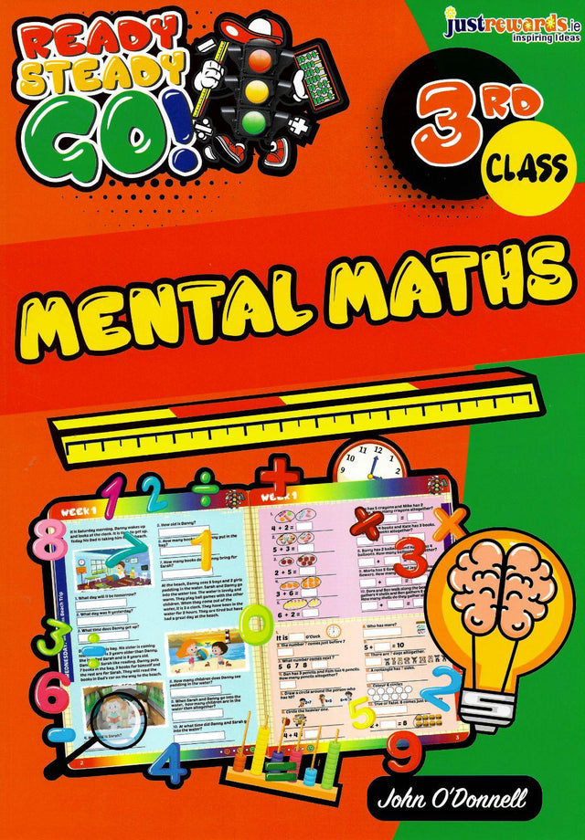 Ready Steady Go! Mental Maths - 3rd Class by Just Rewards on Schoolbooks.ie