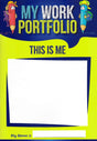 My Work Portfolio - A4 Plain Copybook by Just Rewards on Schoolbooks.ie