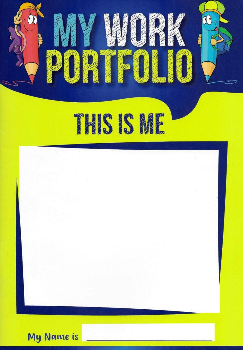 My Work Portfolio - A4 Plain Copybook by Just Rewards on Schoolbooks.ie