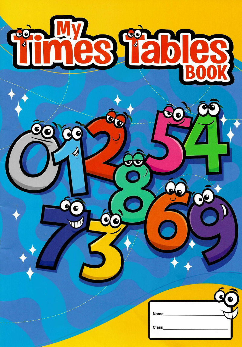 My Times Tables Book by Just Rewards on Schoolbooks.ie