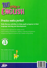 180 Days of English - Pupil Book A - Senior Infants by Just Rewards on Schoolbooks.ie