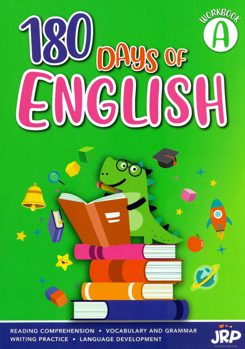 180 Days of English - Pupil Book A - Senior Infants by Just Rewards on Schoolbooks.ie