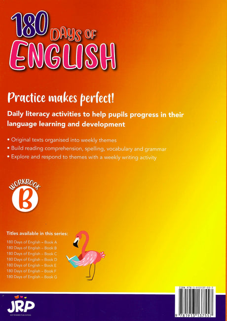 180 Days of English - Pupil Book B - 1st Class by Just Rewards on Schoolbooks.ie