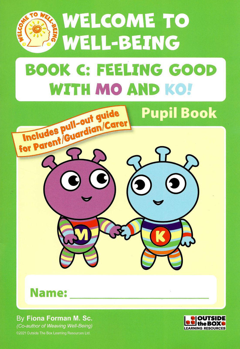 Welcome to Well-Being - Book C - First Class - Feeling Good with Mo & Ko - Pupil Book by Outside the Box on Schoolbooks.ie