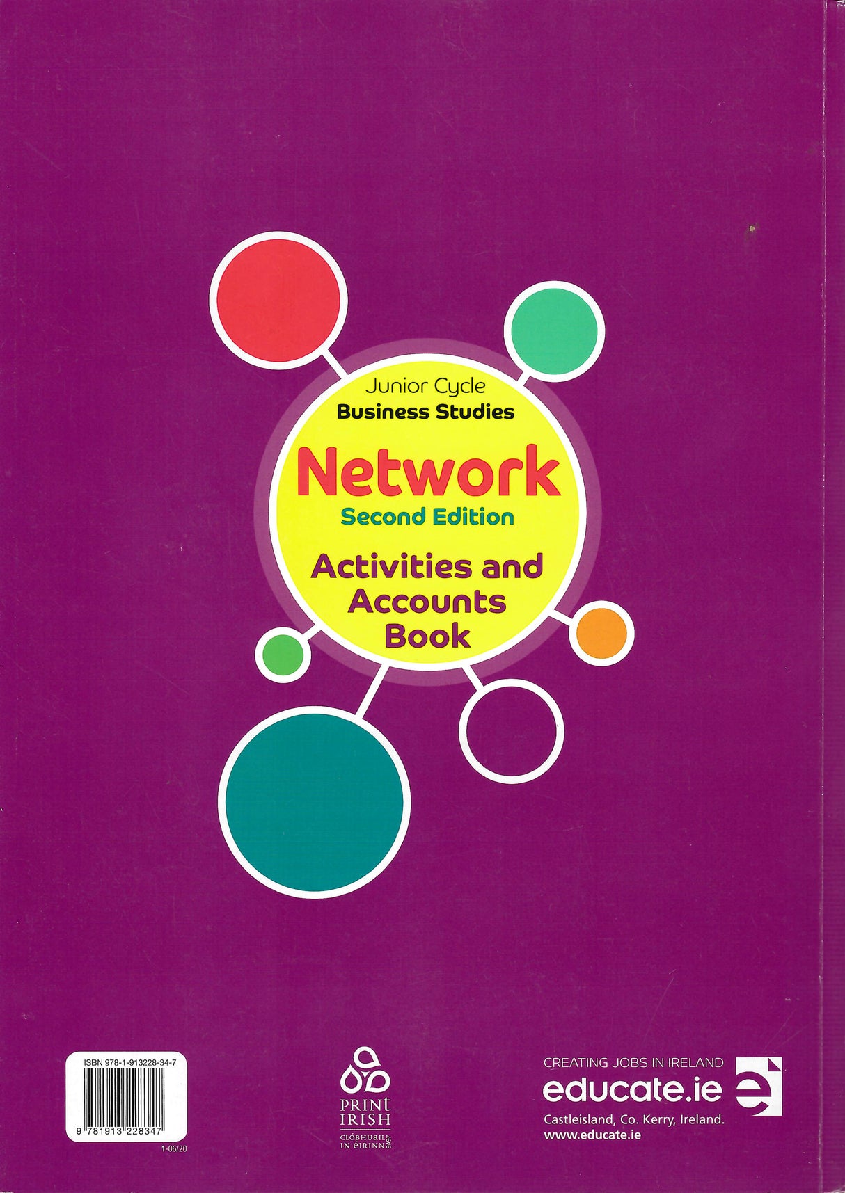 Network - 2nd / New Edition (2020) - Activities and Accounts Book Only by Educate.ie on Schoolbooks.ie