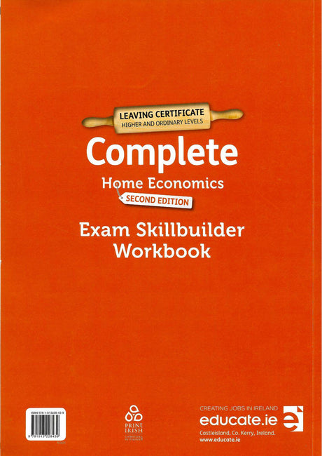 Complete Home Economics - 2nd / New Edition (2020) - Exam Skillbuilder Workbook Only by Educate.ie on Schoolbooks.ie