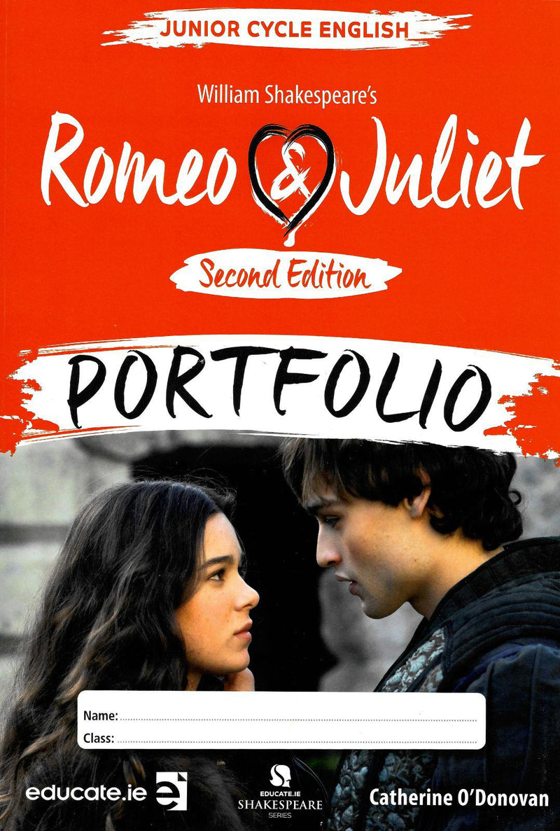 Romeo & Juliet - Play Text & Portfolio Book - Set - New / Second Edition (2021) by Educate.ie on Schoolbooks.ie