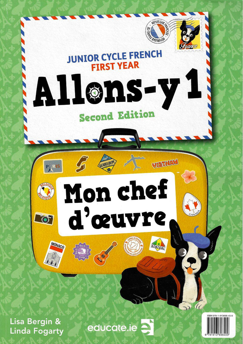 Allons-y 1 - Mon chef d'oeuvre Book - New / Second Edition (2021) by Educate.ie on Schoolbooks.ie