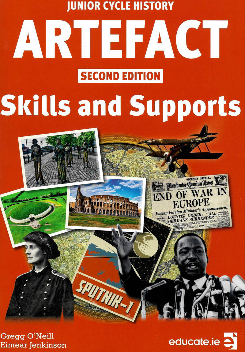 Artefact - Junior Cycle History - Skills & Supports Book Only - 2nd / New Edition (2022) by Educate.ie on Schoolbooks.ie