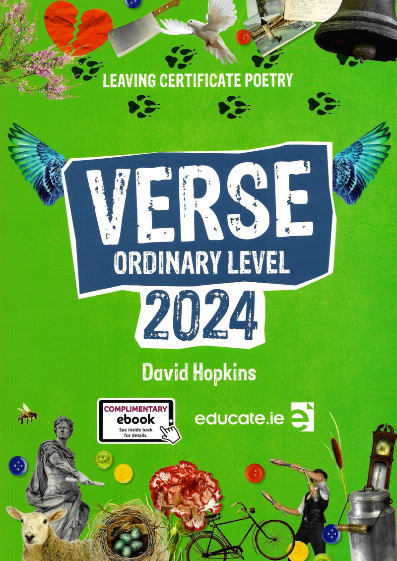 Verse 2024 - Leaving Cert Poetry - Ordinary Level - Textbook by Educate.ie on Schoolbooks.ie