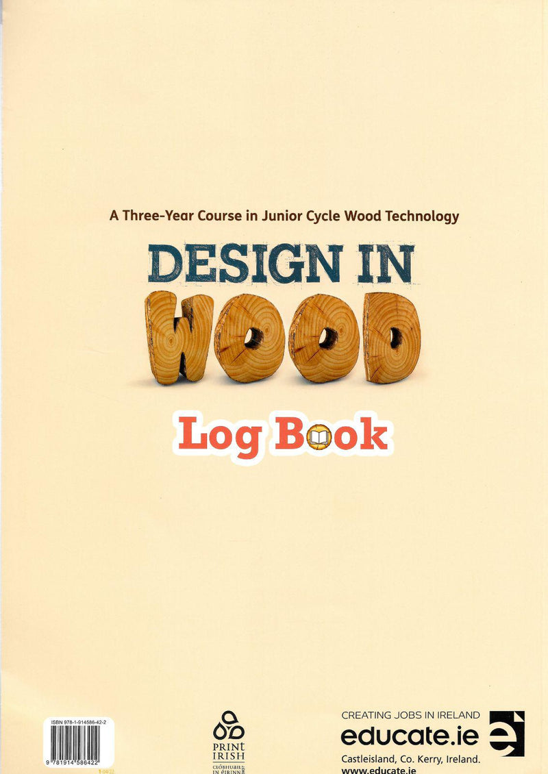 Design in Wood - Log Book Only by Educate.ie on Schoolbooks.ie