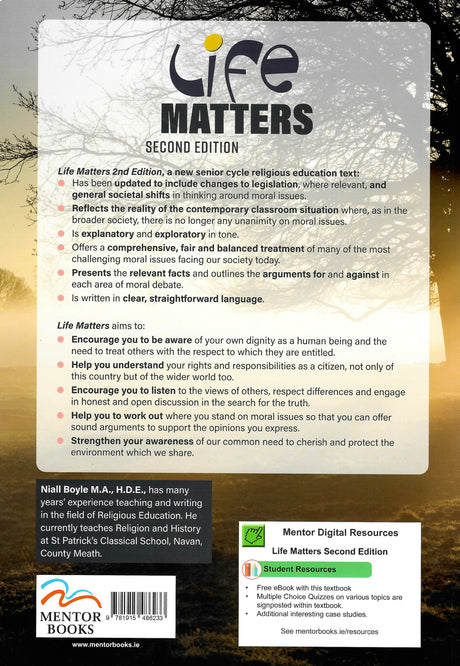 Life Matters - 2nd / New Edition (2025) by Mentor Books on Schoolbooks.ie