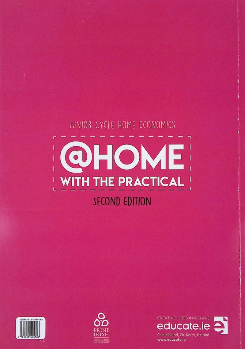 @Home - With the Practical (Recipes) Book Only - 2nd / New Edition (2023) by Educate.ie on Schoolbooks.ie