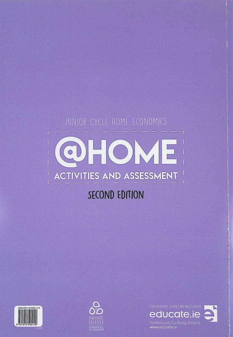 @Home - Activities and Assessment Book Only - 2nd / New Edition (2023) by Educate.ie on Schoolbooks.ie