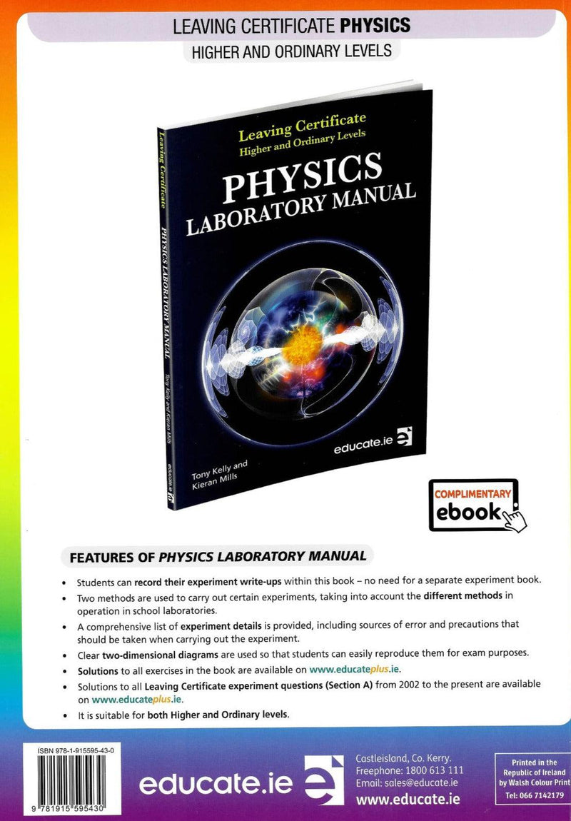 Educate.ie - Exam Papers - Leaving Cert - Physics - Higher & Ordinary Level - Exam 2024 by Educate.ie on Schoolbooks.ie