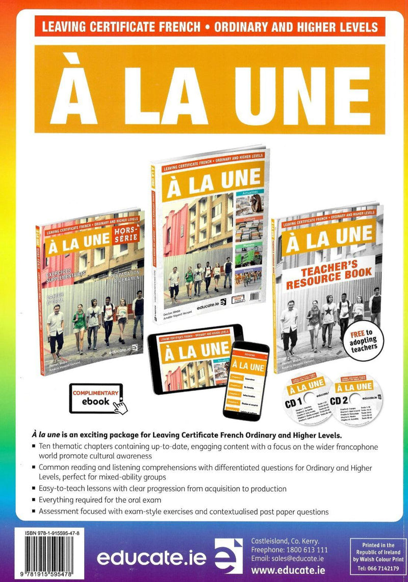 Educate.ie - Exam Papers - Leaving Cert - French - Ordinary Level - Exam 2024 by Educate.ie on Schoolbooks.ie
