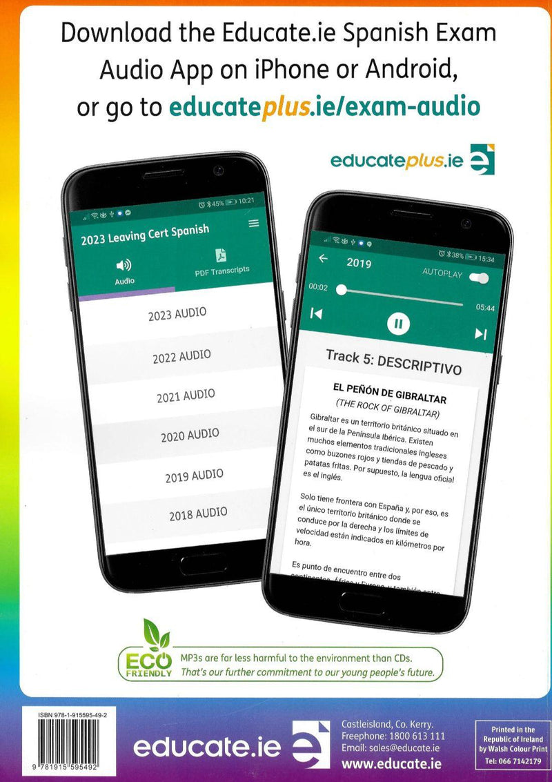 Educate.ie - Exam Papers - Leaving Cert - Spanish - Higher & Ordinary Level - Exam 2024 by Educate.ie on Schoolbooks.ie