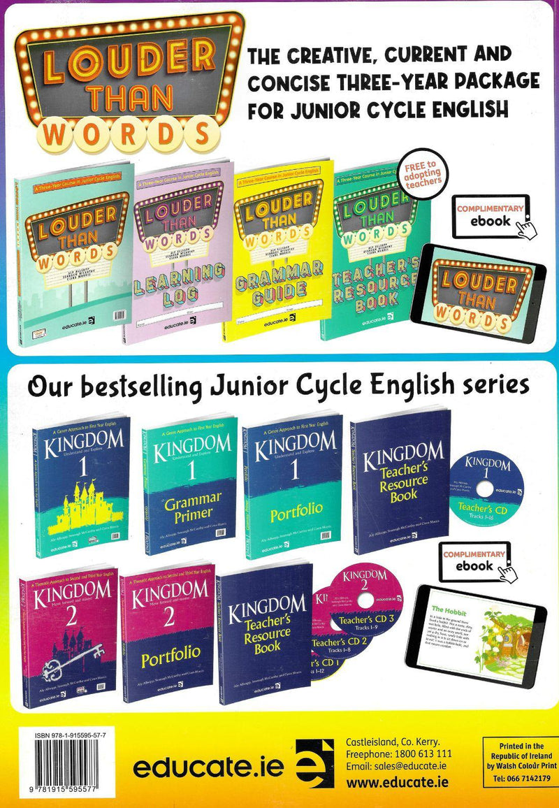 Educate.ie - Exam Papers - Junior Cycle - English - Higher Level - Exam 2024 by Educate.ie on Schoolbooks.ie