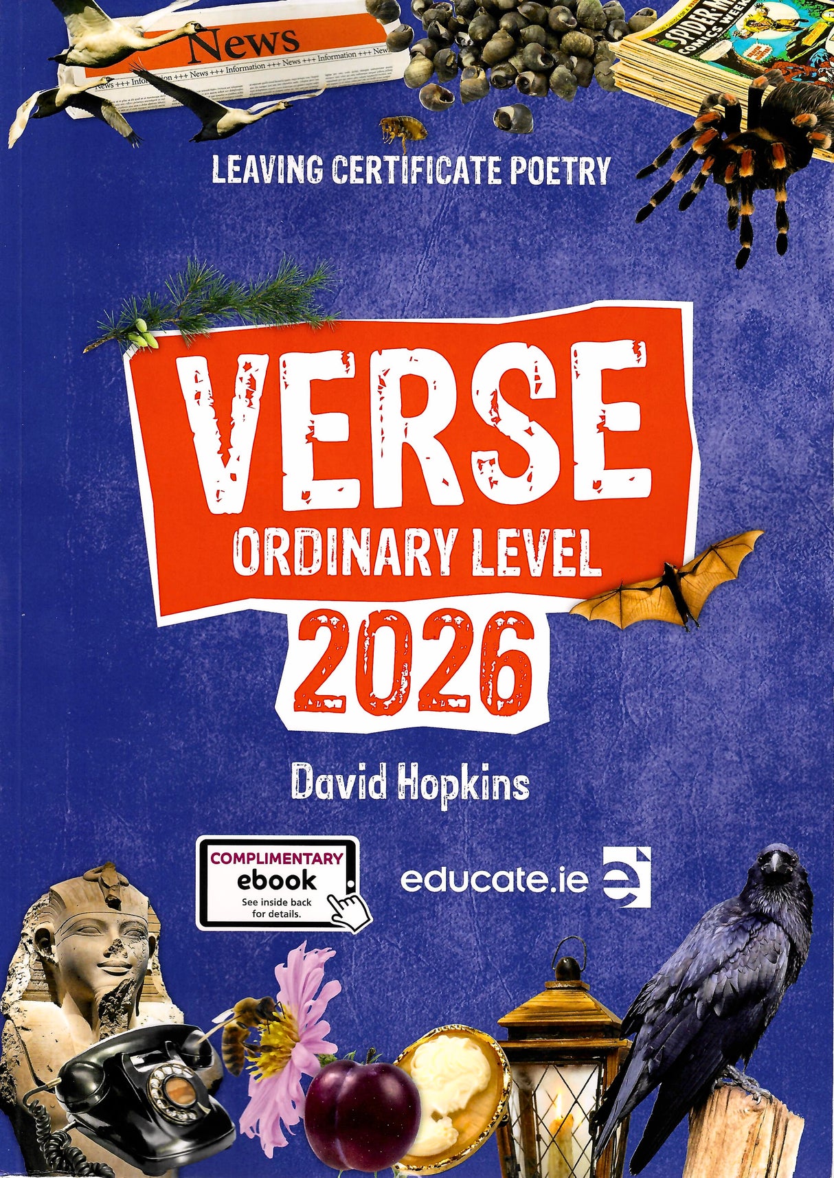 Verse 2026 - Leaving Cert Poetry - Ordinary Level - Textbook by Educate.ie on Schoolbooks.ie