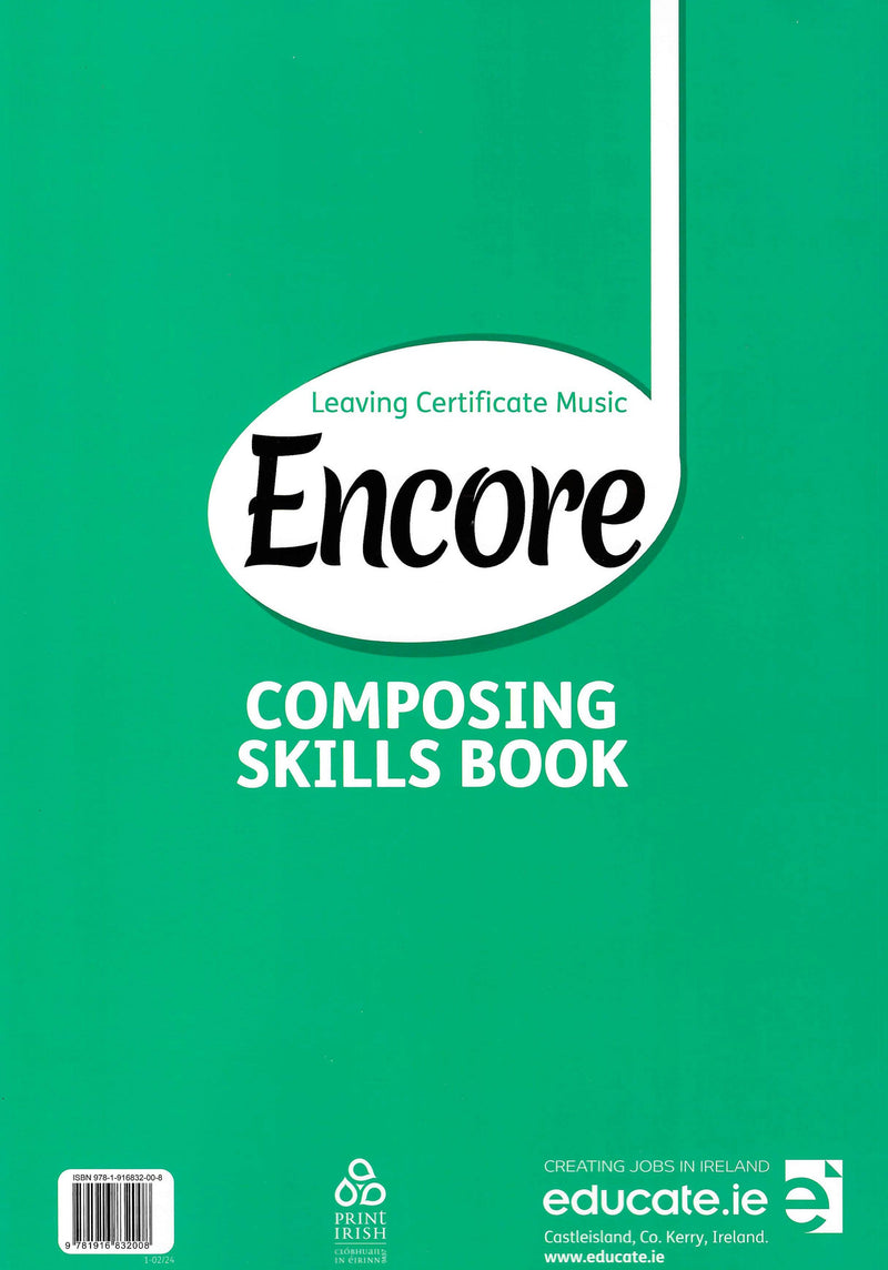 Encore - Course B - Composition Portfolio Only by Educate.ie on Schoolbooks.ie