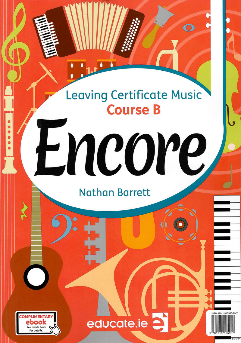 Encore - Course B - Textbook & Composition Portfolio - Set by Educate.ie on Schoolbooks.ie
