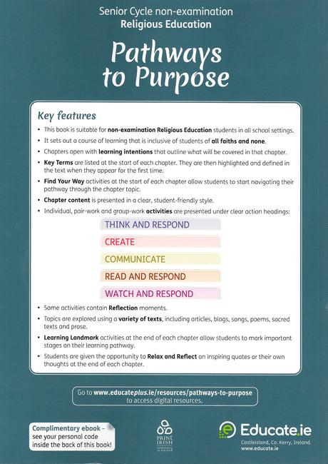 Pathways to Purpose - Textbook by Educate.ie on Schoolbooks.ie