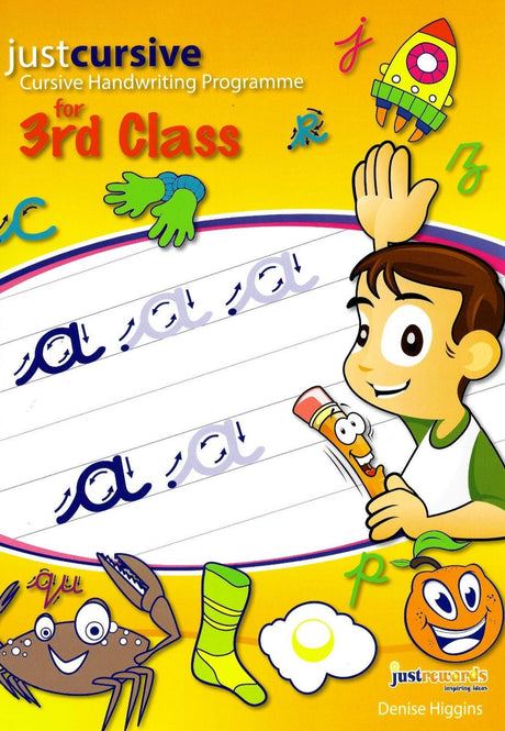 Just Cursive - Handwriting - 3rd / Third Class by Just Rewards on Schoolbooks.ie