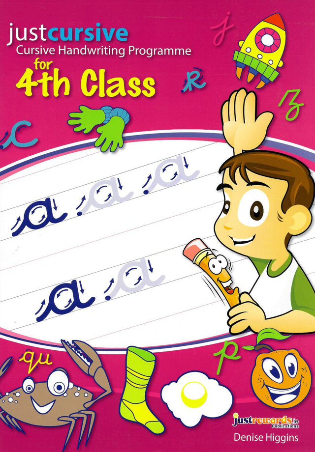 Just Cursive - Handwriting - 4th / Fourth Class by Just Rewards on Schoolbooks.ie