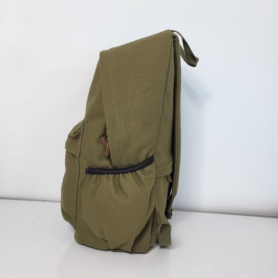 Ridge 53 - Canvas Backpack - Khaki by Ridge 53 on Schoolbooks.ie